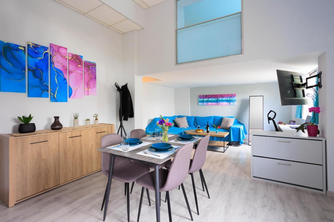 Electra Modern Apartment With Cozy Garden Héraklion Extérieur photo