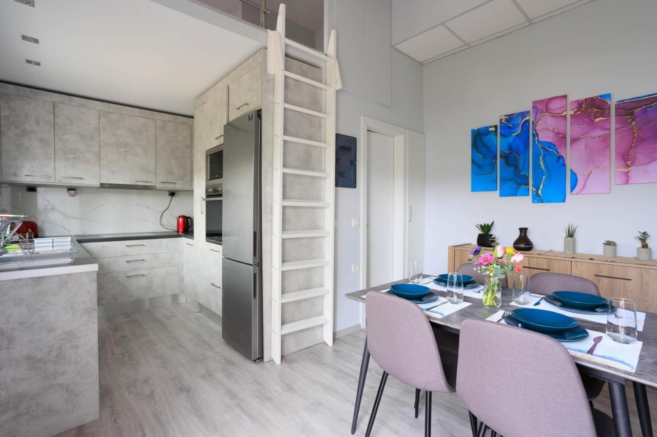 Electra Modern Apartment With Cozy Garden Héraklion Extérieur photo