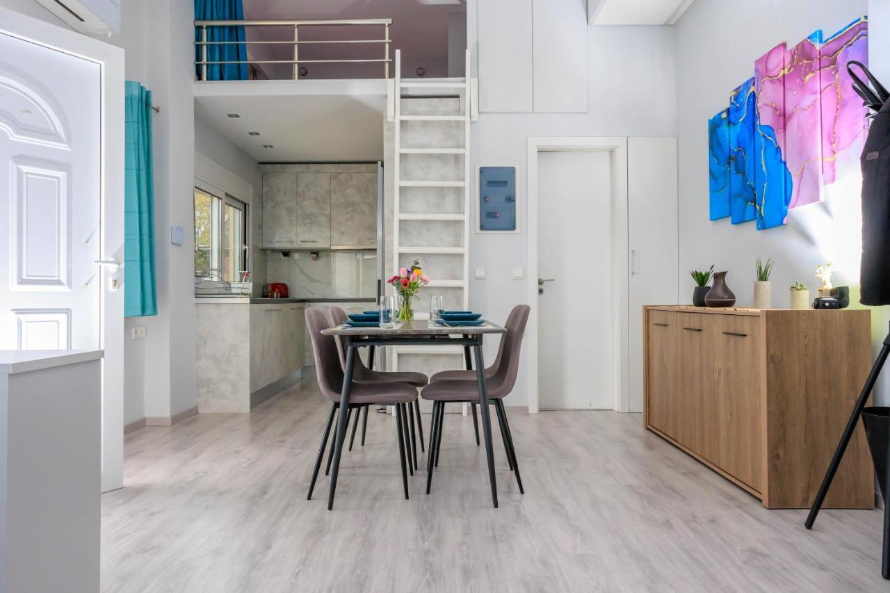 Electra Modern Apartment With Cozy Garden Héraklion Extérieur photo